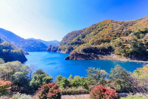 画像：奥四万湖