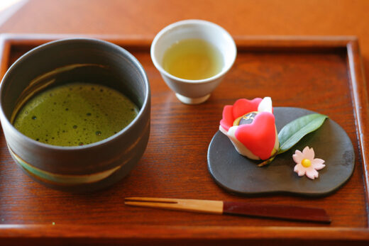松江歴史館 喫茶きはるの抹茶セット